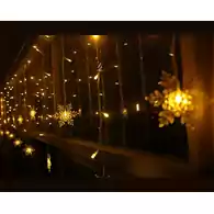 Oświetlenie świąteczne kurtyna 93 LED Pinpoxe