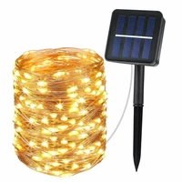 Oświetlenie świąteczne zasilane słonecznie Kohree HP191 120 LED widok zastawu 
