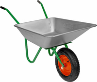 PALISAD Taczka budowlana 65 l ocynkowana - ładowność 100 kg