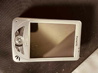 Palmtop kieszonkowy komputer Medion Pocket PC MD 95000 widok z boku.