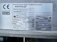 Palnik gazowy Weishaupt WG40N/1-A 550kW widok tabliczki