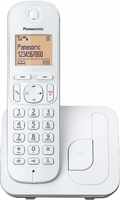 Panasonic KX-TGC210SPW - telefon bezprzewodowy ze stacją bazową, biały