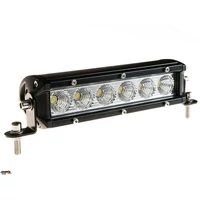 Panel 6 led halogen lampa robocza 30W 12V widok z przodu