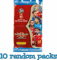 Panini Adrenalyn XL FIFA World Cup Russia 2018 – 10 saszetek z kartami kolekcjonerskimi