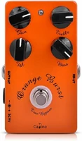 Pedał efektów gitarowych Caline CP-18 Orange Burst widok z przodu 