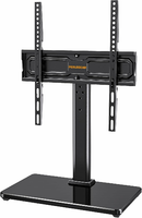 Perlegear PGTVS33 stojak stołowy na TV 24-60 cali, obrotowy, szkło