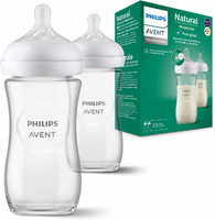 Philips Avent Natural Response SCY933/02 – 2 szklane butelki 240 ml