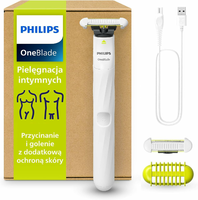 Philips OneBlade Intimate QP1924/30 – golarka do okolic intymnych, biała