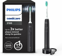 Philips Sonicare 3100 HX3671/14 - szczoteczka soniczna z czujnikiem nacisku, czarna