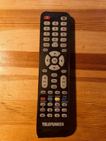 Pilot do telewizora Telefunken JUMP widok z przodu.