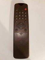 Pilot do telewizora TV dla seniora widok z przodu.