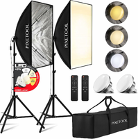 Pixetool Zestaw 2x Softbox 70x50 cm z lampami LED 4800 lm