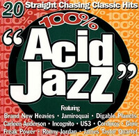 Płyta CD muzyka 100% ACID JAZZ Brand New Heavies  DE widok z przodu.