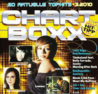 Płyta CD muzyka Chart Boxx 20 hitów Lady Gaga Timbaland 3.2010 widok z przodu.