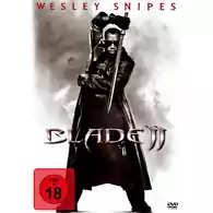 Płyta DVD film Blade Wieczny łowca II 2002 DE widok z przodu.