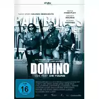 Płyta DVD film Domino Live Fast Die Young DE widok z przodu.