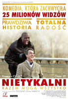 Płyta DVD film Nietykalni 2011 DE widok z przodu.