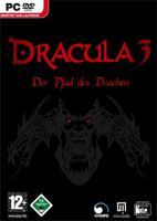 Płyta kompakotwa gra Dracula 3 The Path of the Dragon PC CD-ROM widok z przodu.