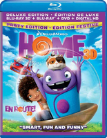Płyta kompakotwa Home 3D Diseny BLU RAY 3D widok z przodu.