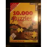 Płyta kompaktowa 10.000 Puzzles Franzis Software widok z przodu.