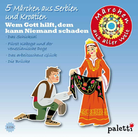 Płyta kompaktowa 5 Marchen aus Serbien und Kroatien CD widok z przodu.