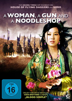 Płyta kompaktowa A Woman, a Gun and a Noodleshop DVD widok z przodu.