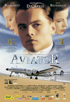 Płyta kompaktowa Aviator Leonardo DiCaprio DVD widok z przodu.
