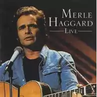 Płyta kompaktowa Country Live Merle Haggard CD widok z przodu.