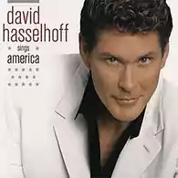 Płyta kompaktowa David Hasselhoff Sings America CD widok z przodu.