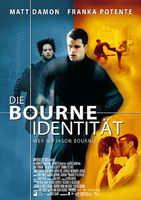 Płyta kompaktowa Die Bourne Identität DVD widok z przodu.