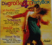 Płyta kompaktowa DIE GROSSE 4 CD PARTY BOX 4CD widok z przodu.