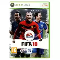 Płyta kompaktowa EA Sports FIFA 10 XBOX360 CD widok z przodu.
