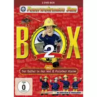 Płyta kompaktowa Feuerwehrmann Sam Box 2 DVD widok z przodu.