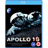 Płyta kompaktowa film Apollo 18 Warren Christie Blu Ray widok z przodu,