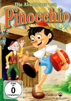 Płyta kompaktowa film Die Abenteuer von Pinocchio DVD widok z przodu.
