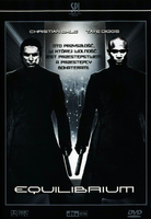 Płyta kompaktowa film Equilibrium Christian Bale DVD widok z przodu.