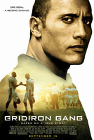 Płyta kompaktowa film Gridiron Gang 2006 DVD widok z przodu.