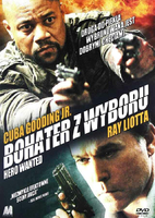 Płyta kompaktowa film Hero Wanted 2008 DVD widok z przodu.