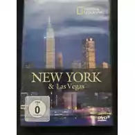 Płyta kompaktowa film National Geographic New York &amp; Las Vegas DVD widok z przodu.