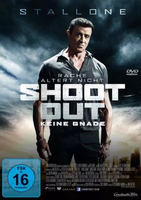 Płyta kompaktowa film Shootout Keine Gnade Sylvester Stallone 2012 DVD widok z przodu.