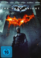 Płyta kompaktowa film The Dark Knight : Christian Bale 2008 DVD widok z przodu.