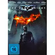 Płyta kompaktowa film The Dark Knight : Christian Bale 2008 DVD widok z przodu.