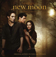 Płyta kompaktowa film The Twilight Saga New Moon DVD widok z przodu.