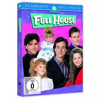 Płyta kompaktowa Full House Pełna Chata DVD widok z przodu.