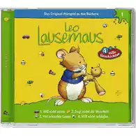 Płyta kompaktowa Leo Lausemaus Leo will nicht essen CD widok z przodu.