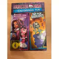 Płyta kompaktowa Monster High 2 monsterkrasse Filme DVD widok z przodu.
