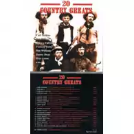 Płyta kompaktowa muzyka 20 Country Greats 12 Carl Perkins CD widok z przodu.