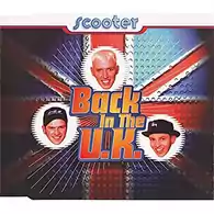 Płyta kompaktowa muzyka Back In The U.K. Scooter CD widok z przodu.