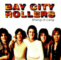 Płyta kompaktowa muzyka Bay City Rollers Shang-A-Lang CD widok z przodu.