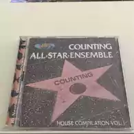 Płyta kompaktowa muzyka Counting - All star ensemble widok z przodu.